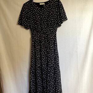 Leia&Co NWT Maxi Dress Small Cottage Western Prairie Preppy